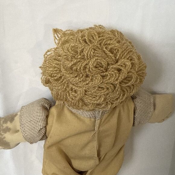 VINTAGE CABBAGE PATCH KIDS Boy DOLL BROWN HAIR BROWN EYES With SHOES - Picture 10 of 10